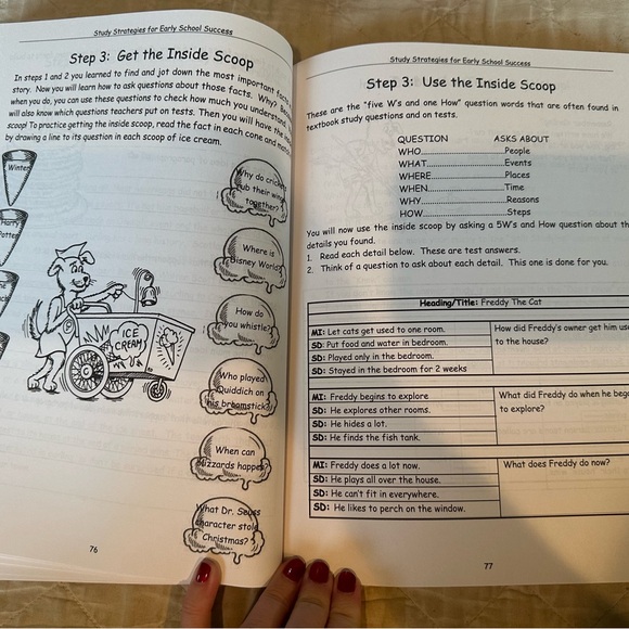 Study strategies for early school success- grades 3-6- NEW! - Picture 7 of 10